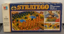 Stratego MB Games Board Game 1980s Vintage Strategy Game, Complete 1981