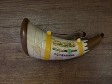 Toysmith Hoot'N Holler Animal Caller Approx 9" Tall / Light Brown Horn