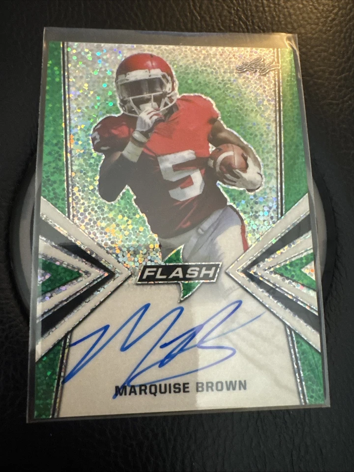2019 Leaf Flash - Marquise (Hollywood) Brown #BA-MB1 Green /20 (AU, RC) - Image 2 of 4