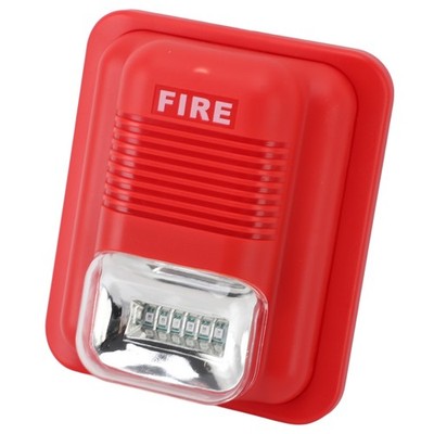 Fire Alert System 12V 24V Sound And Light Fire Alarm Accurate For Hotels For