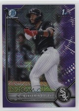 2022 Bowman Chrome Prospects Mega Box Purple Mojo Refractor Benyamin Bailey 6u5