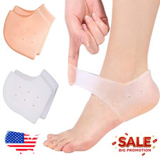 Gel Heel Cups Cushion Heel Protector Pads for Heel Pain Plantar Fasciitis USA