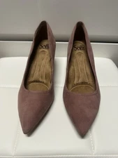 Söfft ‘Altessa II’ Pink Suede Pointy Toe Slip On Pump Heels Women’s Size 7M
