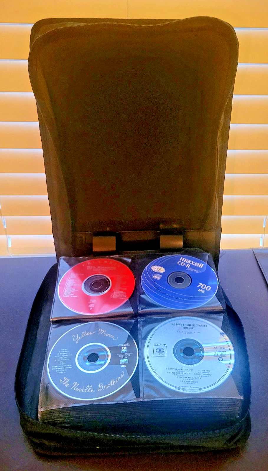 Huge 150 Music CD Collection Mixed Eras Various Genres In Soft Binder Case