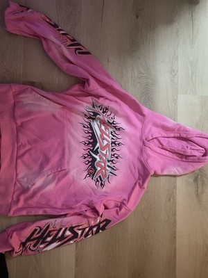 Hellstar Hoodie Pink Size M 100% Baumwolle Sehr Guter Zustand Wie Neu
