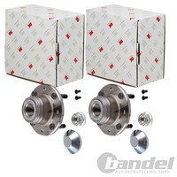 2X NK RADLAGER-SATZ Hinten Passend FÜR Volvo S40 V40 Links+Rechts