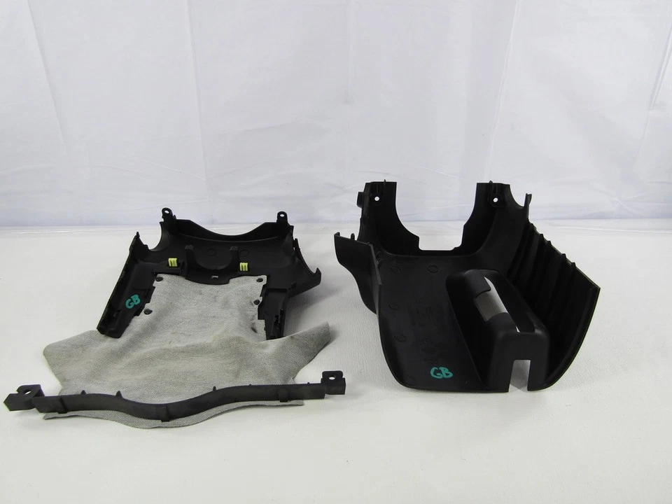 2013-2014 Subaru Outback preto acabamento da tampa da coluna de direção superior e inferior fabricante de equipamento original - Imagem 3 de 4