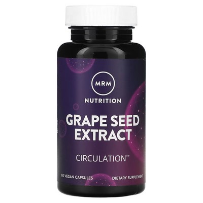 2 X MRM, Nutrition, Grape Seed Extract, 100 Vegan Capsules-Worldwide