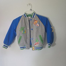 DISNEY Store Toy Story Varsity Jacket Buzz Woody Forky Star Size 4 WALT DISNEY