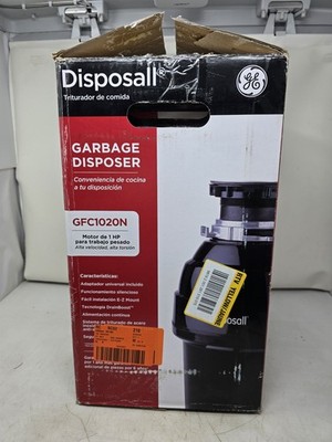  GE Disposall Continuous Feed Garbage Disposal (1 HP HEAVY DUTY MOTOR) GFC1020N