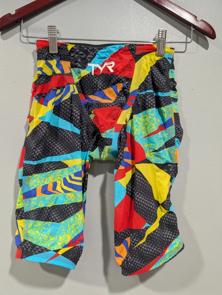 Traje TYR Avictor Prelude Cintura Alta Jammer Tech Para Hombre Talla US 26 Multicolor  Foto 2 de 4