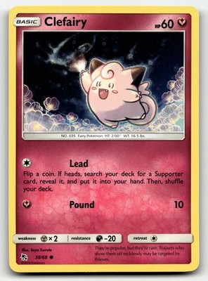 Clefairy Hidden Fates 38/68