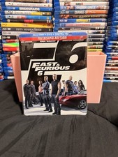 Fast Furious 6 Extended Edition Blu-ray DVD Steelbook
