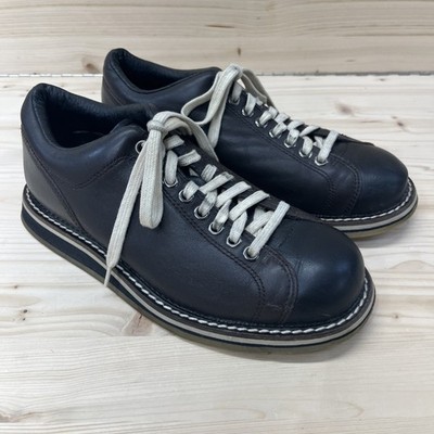 Hyde Bowling Shoes Mens Size 7.5 Brown Black Leather Lace-Up Oxford W1951-BR