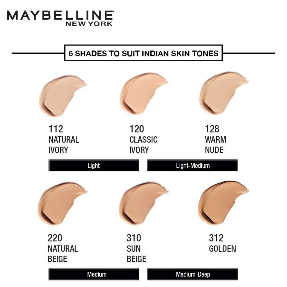 Maybelline New York Super Stay 30H Full Coverage Natural Liquid Foundation,... - Bild 4 von 4
