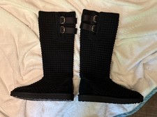 UGG Classic Solene Tall Women s Boots Black K...