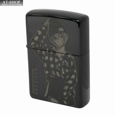 Zippo Evangelion 10th Anniversary Black Titanium Lighter Serial Numbered