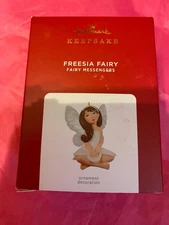 Hallmark Keepsake Ornament 2021 Freesia Fairy Messengers #17 seventeen new