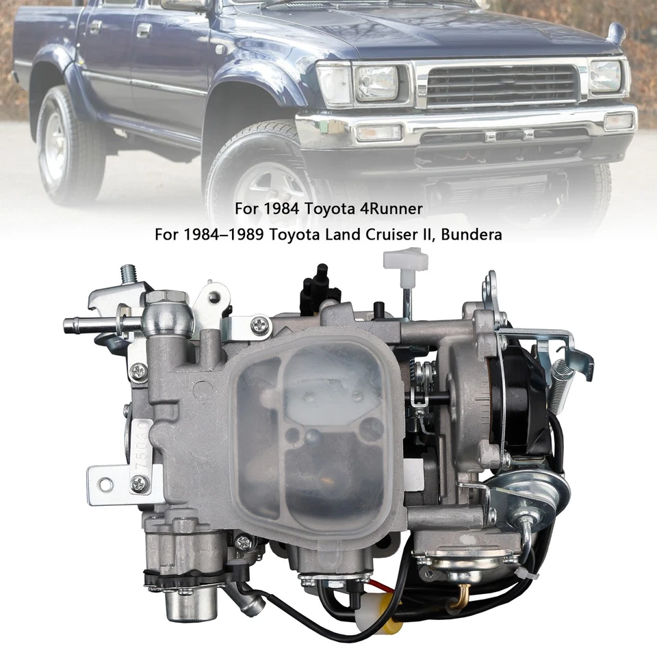Carburetor 21100-75030 Fit For Toyota 4Y Hiace 4Runner HILUX 1Y 2Y 3Y 4Y 1RZ #8 Foto 3 de 4