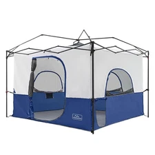 KAMPKEEPER Camping Cube, Converts 10'x10' Straight Leg Canopy into Inner Pop ...