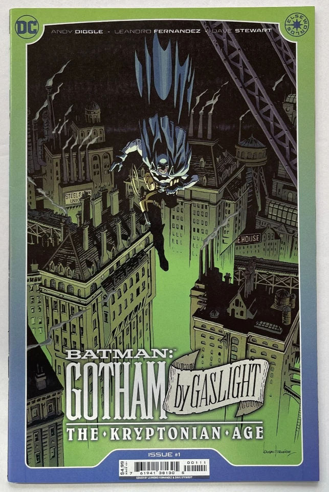 BATMAN: GOTHAM BY GASLIGHT КРИПТОНСКИЙ ВОЗРАСТ 1-5 DC - Изображение 3 из 4