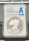 2021 W American Silver Heraldic Eagle T-1 Advance Releases PF70 Ultra Cameo