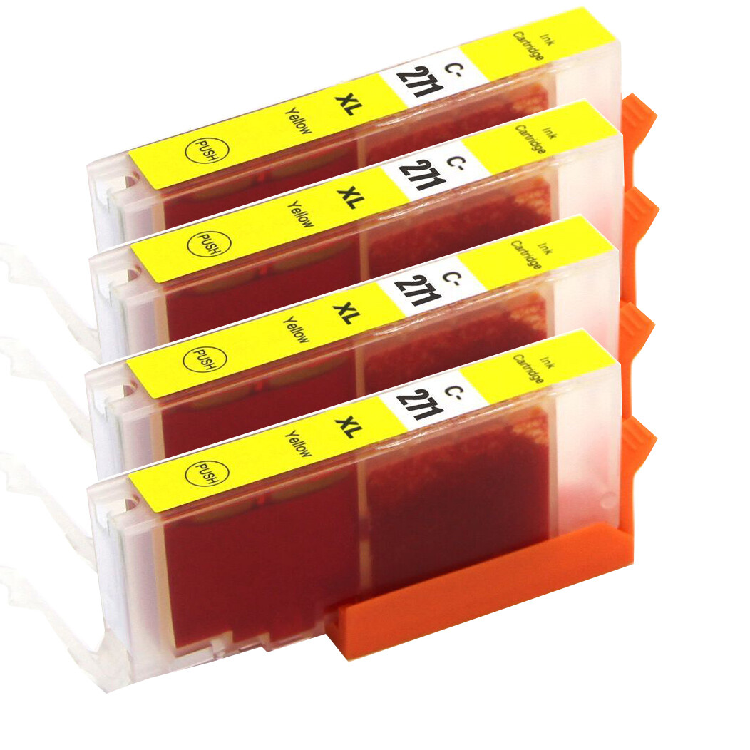 Ink Cartridge for CLI-271Y CLI 271XL Canon Pixma TS9020 MG5720 MG5721 MG5722