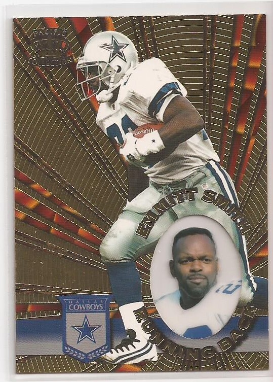 1996 Pacific Emmitt Smith Invincible #I-39 Cowboys