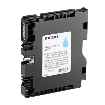 Cartouche Ricoh GC41 Cyan-Compatible SG 2010/2110/3110/7100, etc. - Photo 1/4