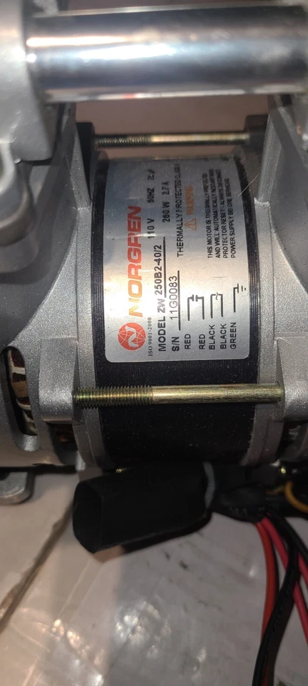 Power Plate Pro 6 under the tower compressor / vacuume pump with capacitor - Image 2 of 2