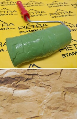Concrete Cement Textured Roller Stamp Limestone