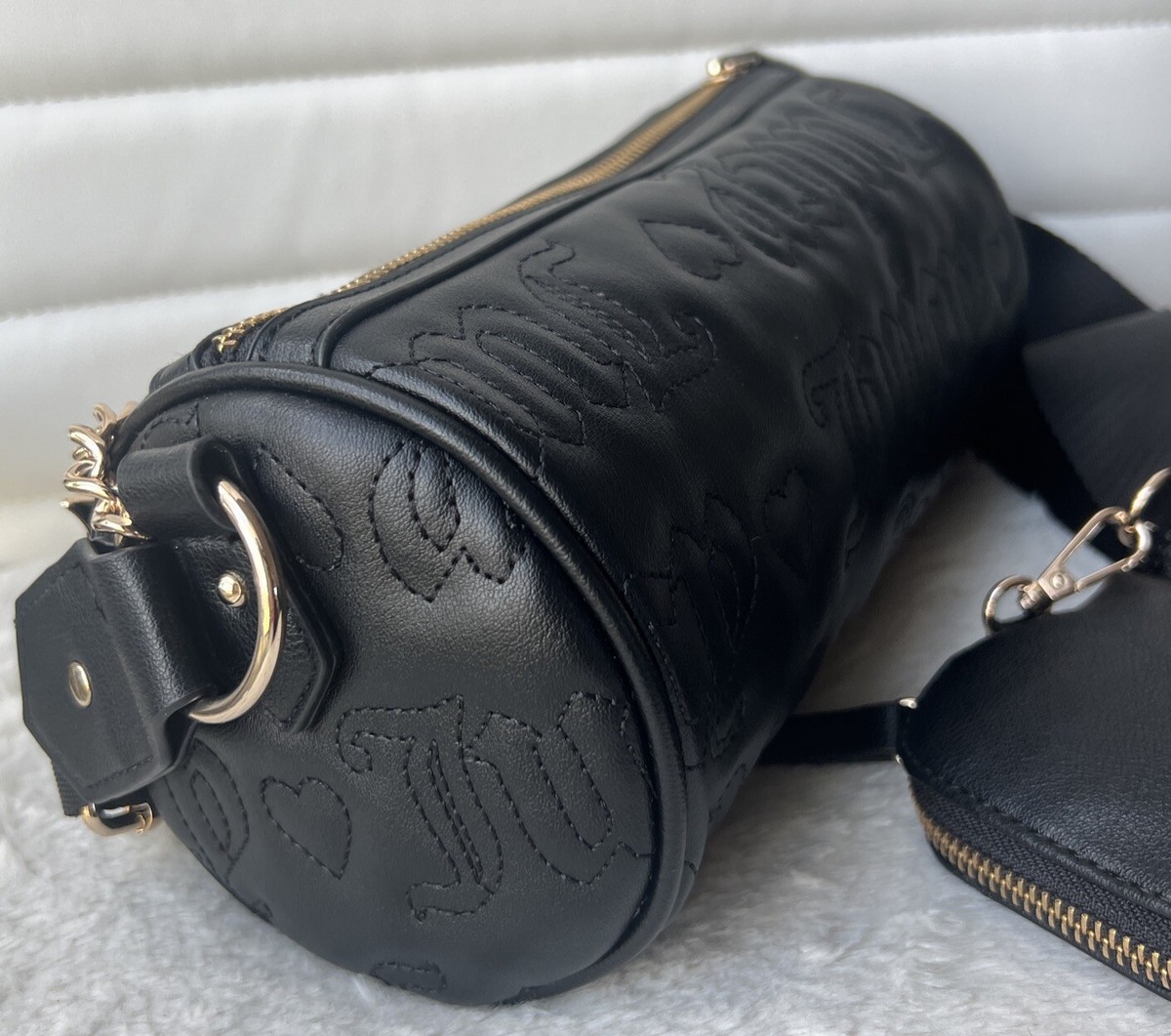 Juicy Couture Juicy Puff Roll Crossbody Bag Handbag ~ Purse