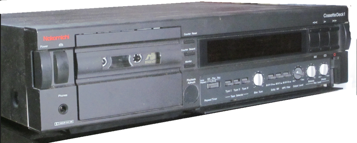 Nakamichi Cassette One (C1) 3 discrete head cassette deck | eBay