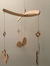 Baby Crib Mobile Infant Bed Decoration Hanging Cactus Garden By Alexis Mattox