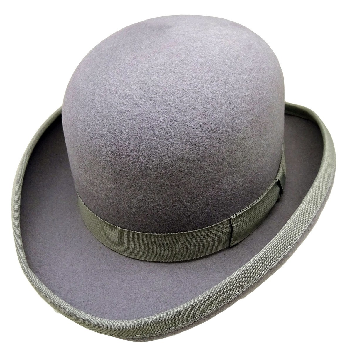 bocodeco Wool Felt Flat Brim Bowler ハット Wool Felt Bowler Wide Brim Hat | Panama Fedora Hat | e4Hats