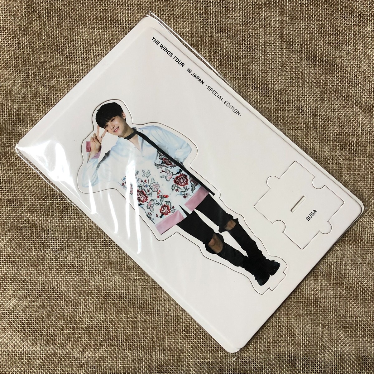 BTS SUGA ペーパースタンド THE WINGS TOUR BTS SUGA [The Wings Tour in Japan Special] Official MD Paper Stand