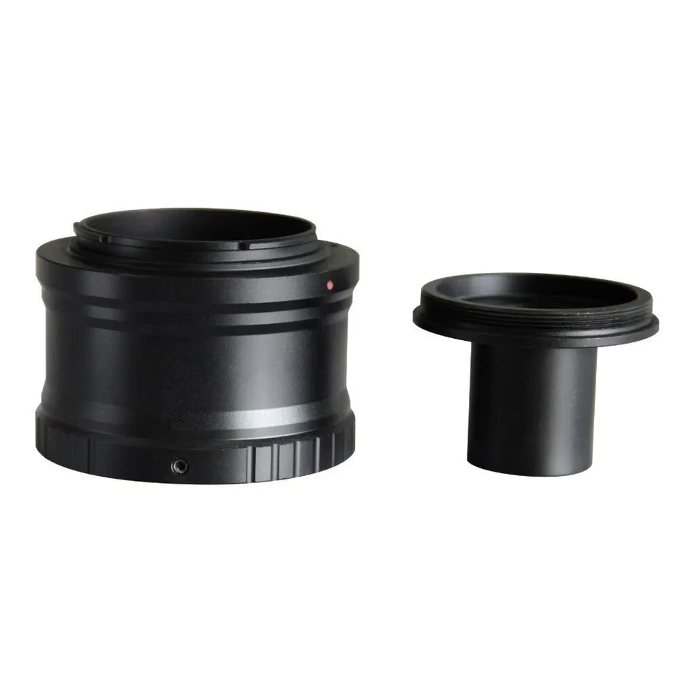 Juego de montaje de anillo en T de 23,2 mm para puertos de ocular de microscopio adaptador de cámara sin espejo Foto 3 de 4