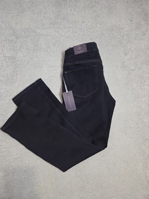 NYDJ JANICE LEGGINGS JEGGING DENIM JEANS DARK BLUE 6P  LIFT X TUCK SHAPING $110