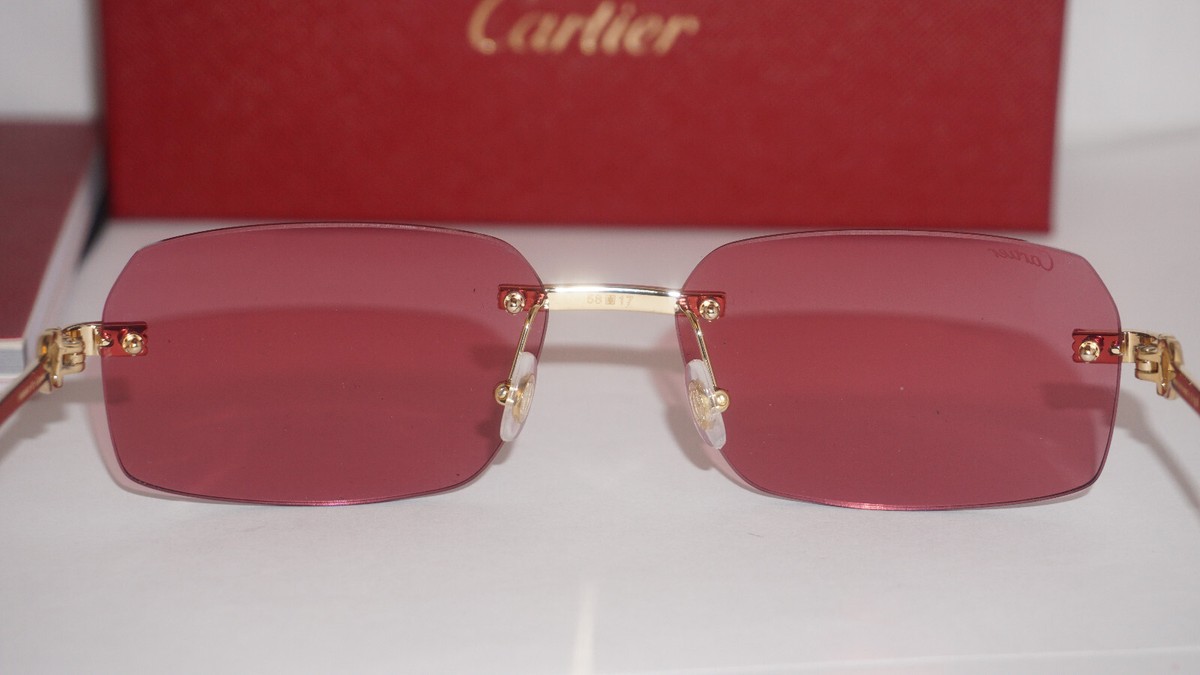 Cartier CT0535S-004 Sunglasses Gold Acetate/Metal Cartier CT0505S 004 Sunglasses Shiny Gold - eye-oo.com main image 2
