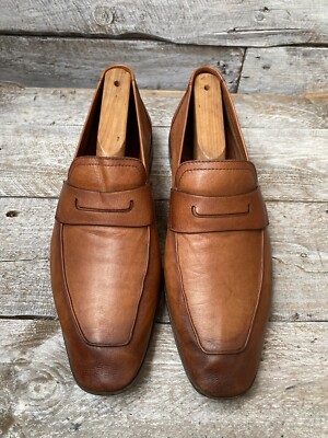 berluti leather slip on loafers Galet Cursive Slipper | Berluti BE main image 4