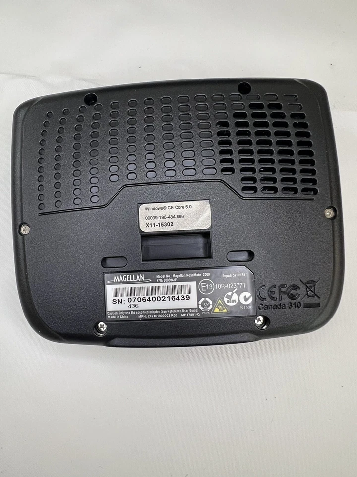 VINTAGE Magellan Roadmate 2000 GPS 3.5" LCD Touch Screen Navigation READ - Image 4 of 4