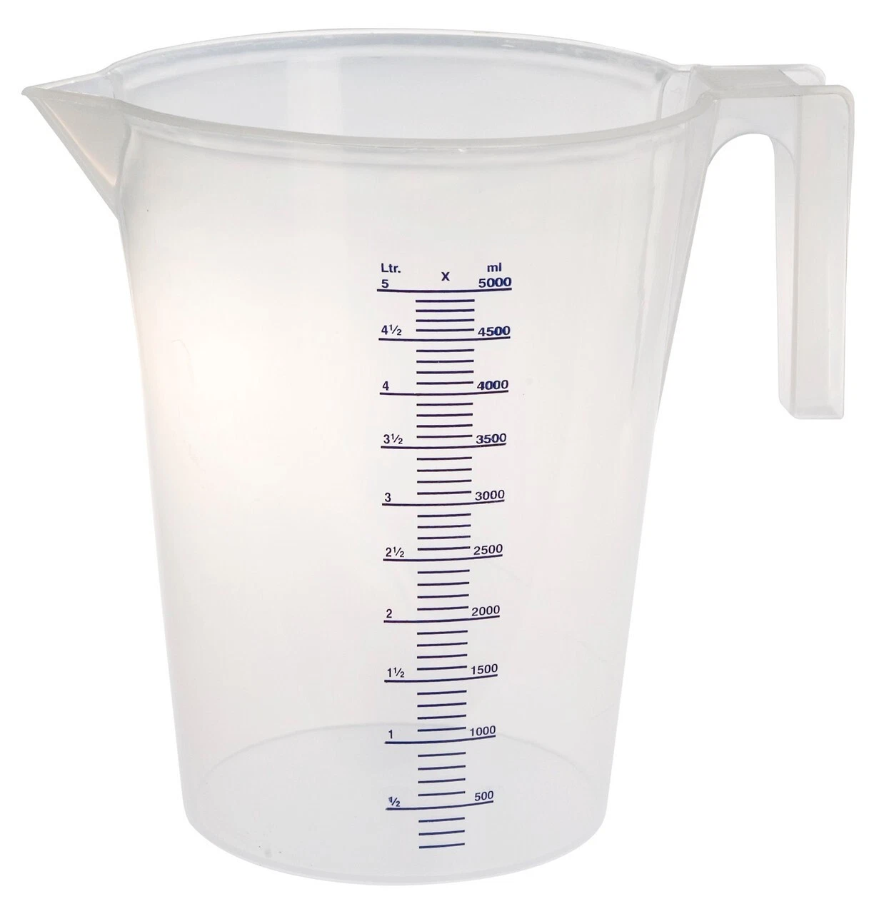 Heavy Duty Measuring Jug 5 litres Lightweight Strong Durable
Opens in a new window or tab