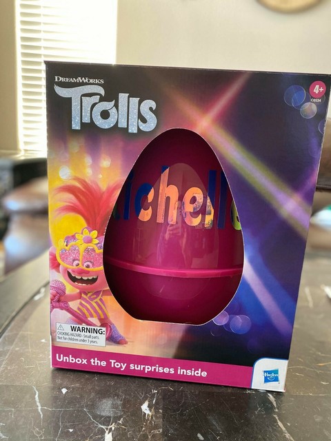 big egg with toys inside