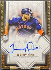 2023 TOPPS FIVE STAR AUTO JEREMY PENA ASTROS