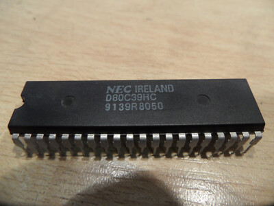 IC ICs  NEC Ireland D80C39HC 9139R8050  15 28  40 PIN  Microprocessor