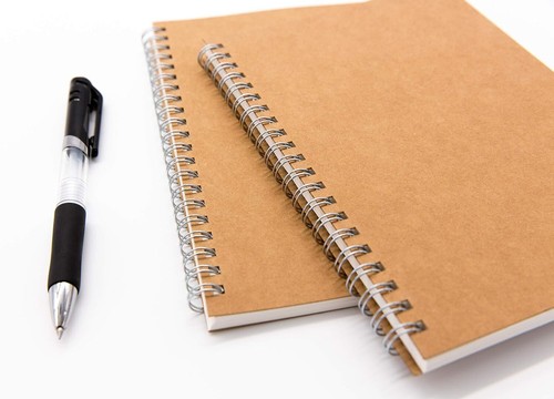 Soft Cover Spiral Notebook Journal 2-Pack 100 Pages/ 50 Sheets, 7.5 inch x 5.1 i - Picture 4 of 5