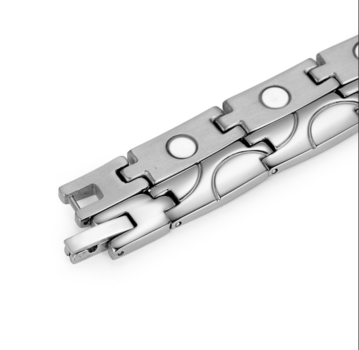 Women's Titanium Energy HealingPower Necklace with Classic Link