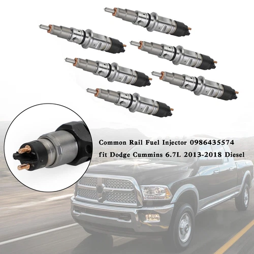 6Pcs Diesel Fuel Injector Fit for Cummins Dodge Ram 6.7L 2011-2012 0445120188 - Bild 4 von 9