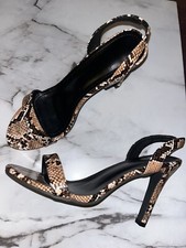 Women  s Heeled Slingback Stilettos Size 9.5