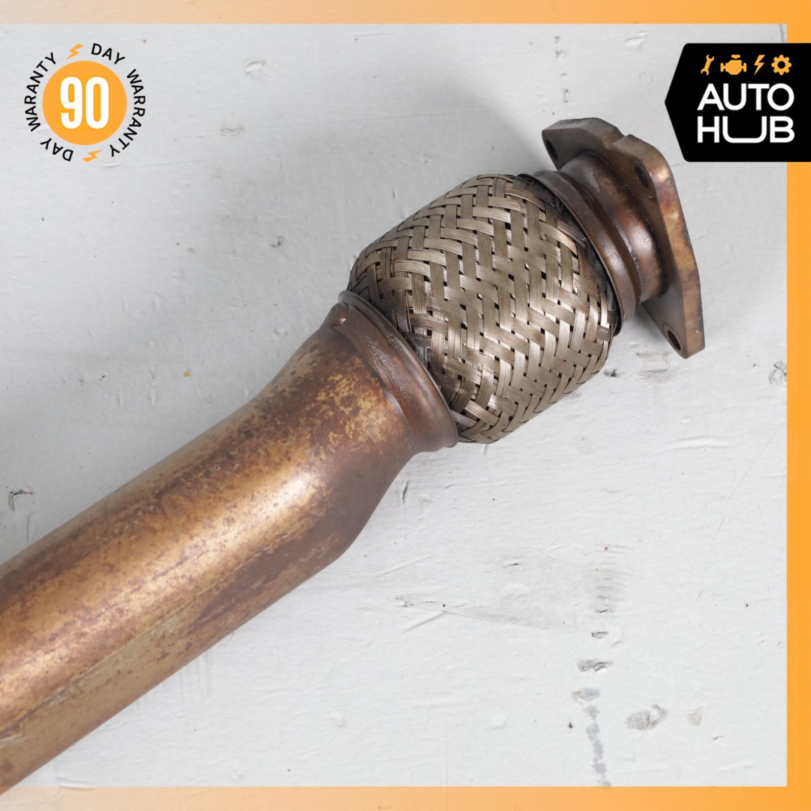03-13 Bentley Continental GTC GT Exhaust Downpipe Left & Right Side Set OEM 62k